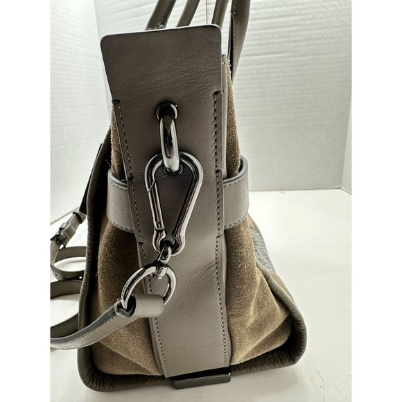 COACH SWAGGER PATCHWORK CARRYALL MULTI-COLOR SATCHEL BAG - Picture 4 of 9